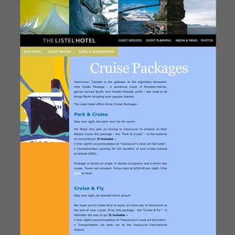 V1 Cruise Packages