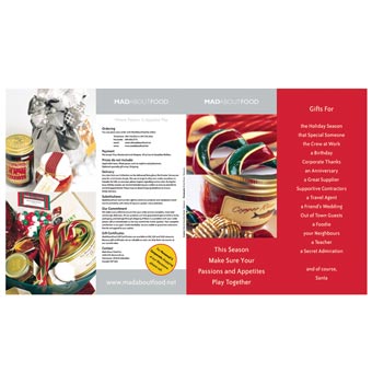 Madaboutfood Christmas catalogue